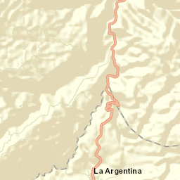 La Argentina Street Map