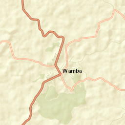 Wamba Street Map