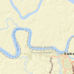 Sarikei Street Map