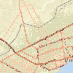 Mogadishu Street Map