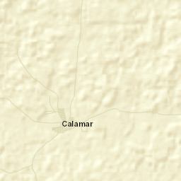 Calamar Street Map