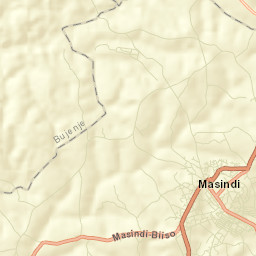 Masindi Street Map