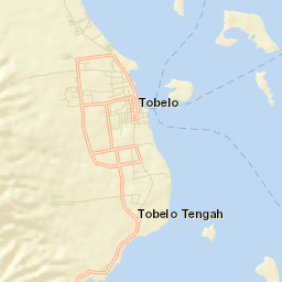 Kabupaten Halmahera Utara Street Map