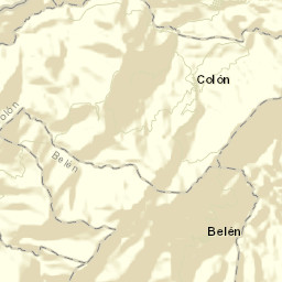 Colón Street Map