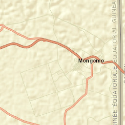Mongomo Street Map