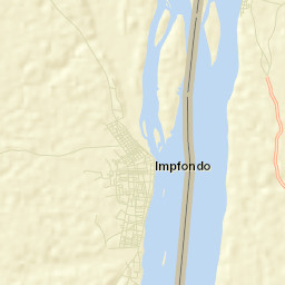 Impfondo Street Map