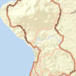 Kota Manado Street Map