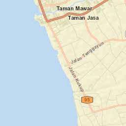 Pontian Kechil Street Map