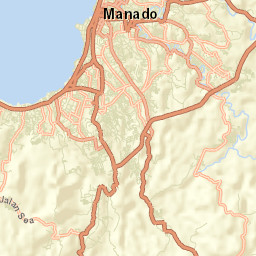 Manado Street Map