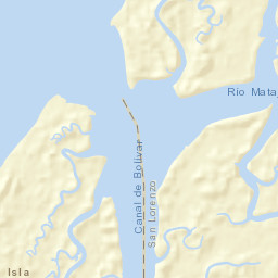 Pampanal de Bolívar Street Map