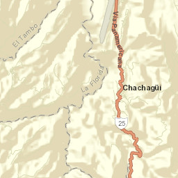 Chachagüí Street Map