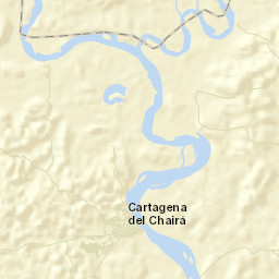 Cartagena del Chairá Street Map