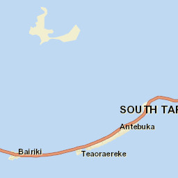 Teaoraereke Village Street Map