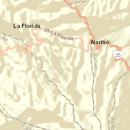 Nariño Street Map