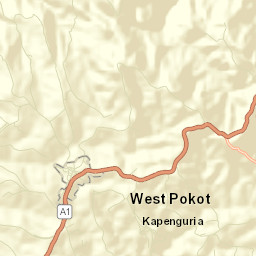 Kapenguria Street Map