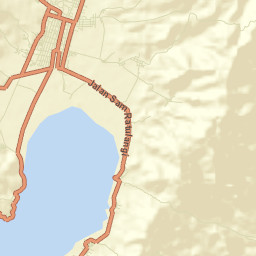 Tondano Street Map