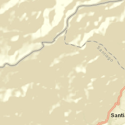 Santiago Street Map