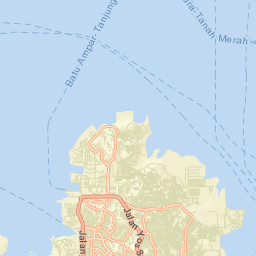 Batam Street Map