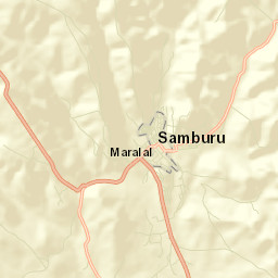 Maralal Street Map