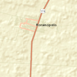 Rorainópolis Street Map
