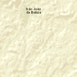 São João da Baliza Street Map