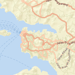 Kota Tanjung Pinang Street Map