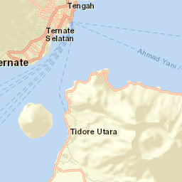 Ternate Street Map