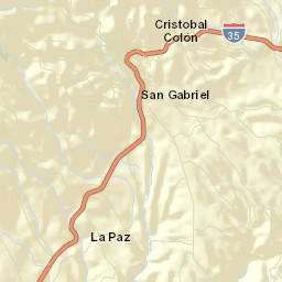 San Gabriel Street Map