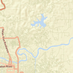 Kota Pekanbaru Street Map
