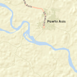 Puerto Asís Street Map