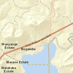 Bugembe Street Map
