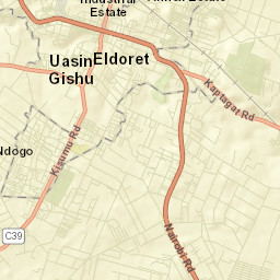 Eldoret Street Map