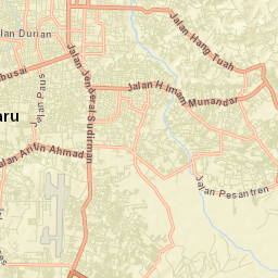 Pekanbaru Street Map