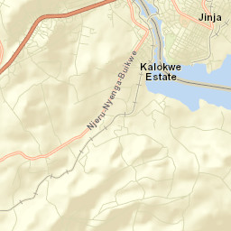 Jinja Street Map