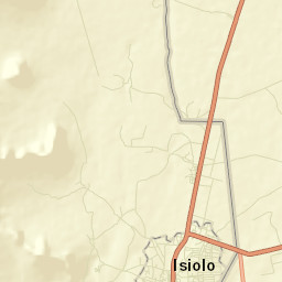 Isiolo Street Map
