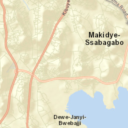 Kajansi Street Map