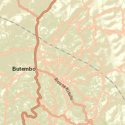 Butembo Street Map