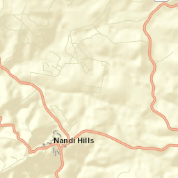 Nandi Hills Street Map