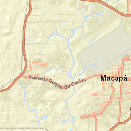 Macapá Street Map