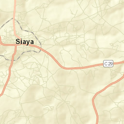 Siaya Street Map