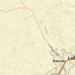 Nanyuki Street Map