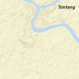 Sintang Street Map