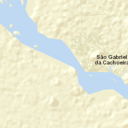 São Gabriel da Cachoeira Street Map