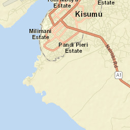 Kisumu Street Map