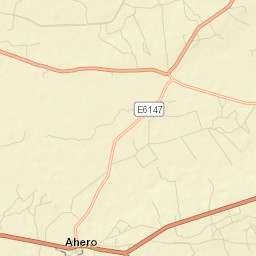 Ahero Street Map