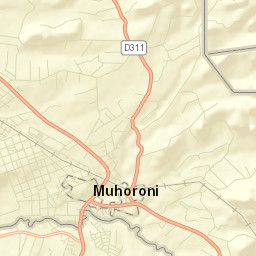 Muhoroni Street Map