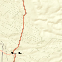 Naro Moru Street Map
