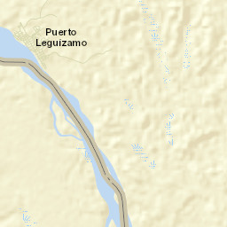 Puerto Leguízamo Street Map