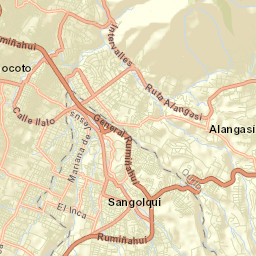 Sangolquí Street Map