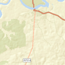 Boende Street Map